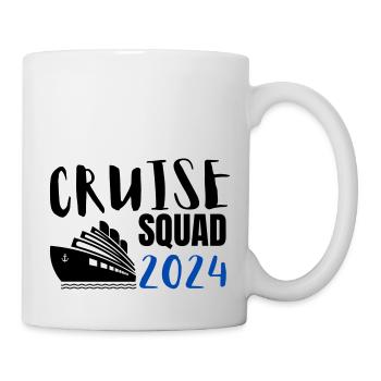 Cruise Squad 2024 - Kreuzfahrt 2024 Reisegruppe - Tasse - Weiß - Rechts