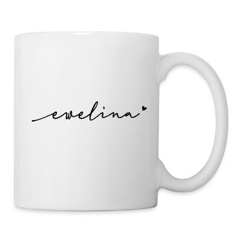 Nom cursif Ewelina - Mug blanc - blanc - Droite