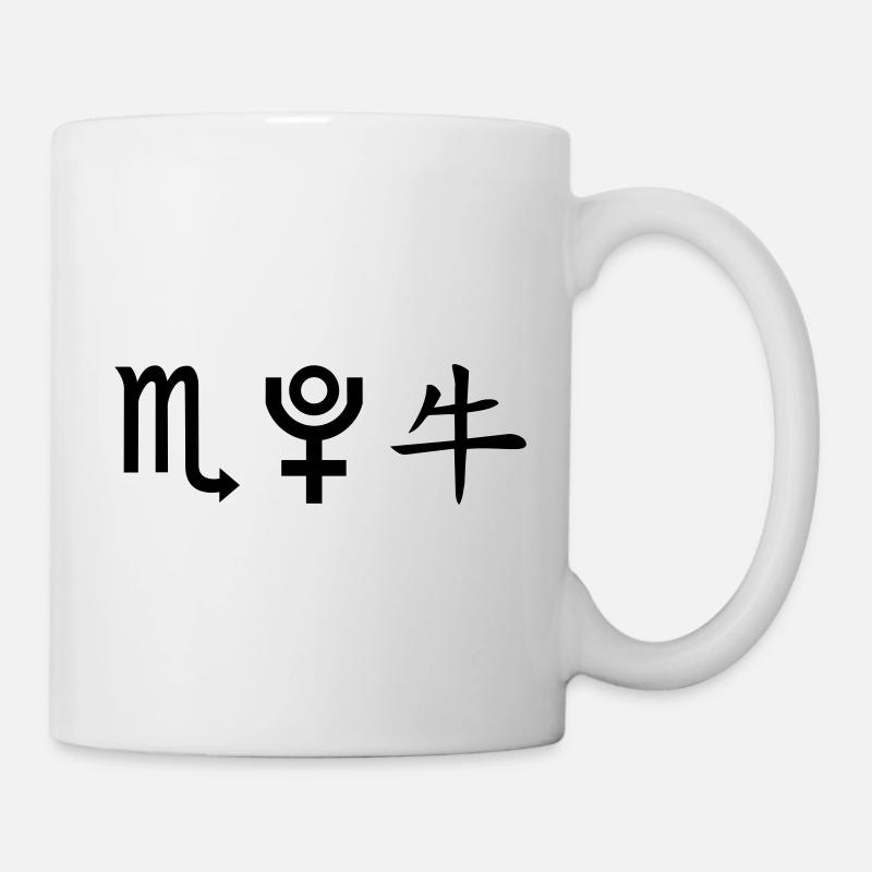 Scorpion Pluton Buffle - Mug blanc - blanc