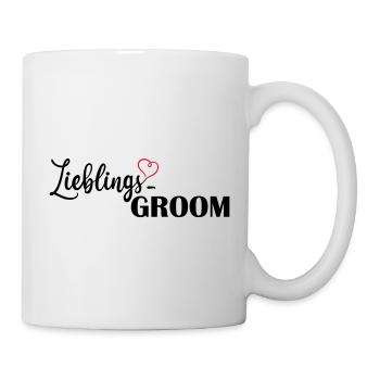 LIeblings Groom - Tasse - Weiß - Rechts