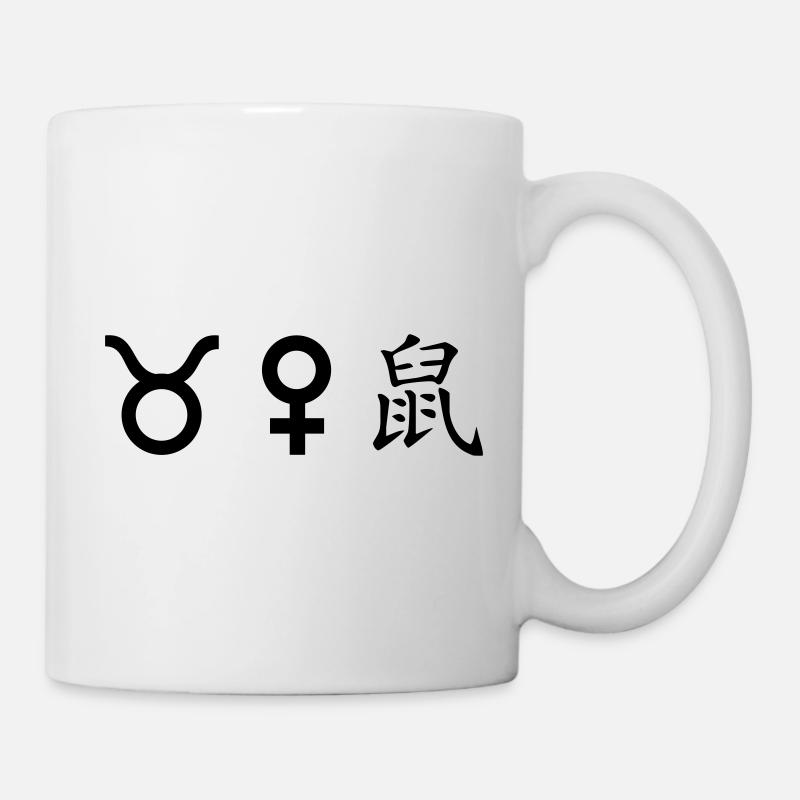 Taurus Venus Rat - Mug - white
