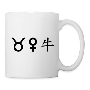 Taurus Venus Ox - Mug - white - Right