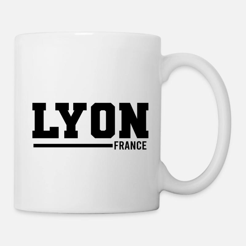 Lyon | France - Mug blanc - blanc