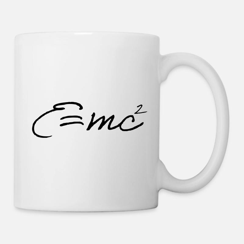 e=mc2 - Mug - white
