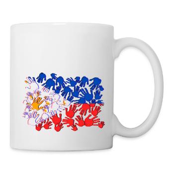 Philippines drapeau philippin fierté je cadeau - Mug blanc - blanc - Droite