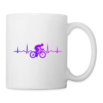 Vélo de route pour femmes Vélo de route Vélo de route Vélo de route - Mug blanc - blanc - Droite