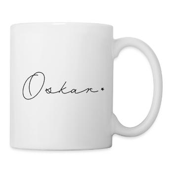 Name Oskar - Mug - white - Right