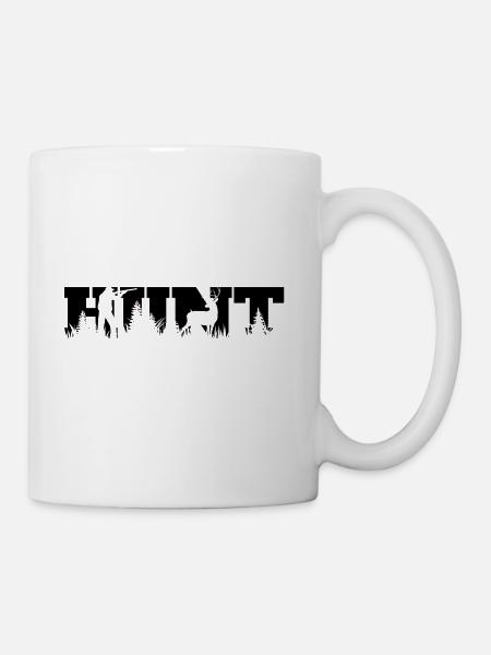 Jäger - Natur-Geschenkidee - Tasse - Weiß