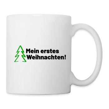 Mein erstes Weihnachten - Tasse - Weiß - Rechts
