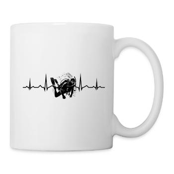 Diver Diver Men's Scuba Diver Scuba Diver - Mug - white - Right