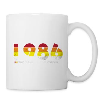 Millésime 1986 - L’Année de la Légende - Rétro 38 - Mug blanc - blanc - Droite