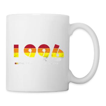 Millésime 1996 - L’Année de la Légende - Rétro 28 - Mug blanc - blanc - Droite