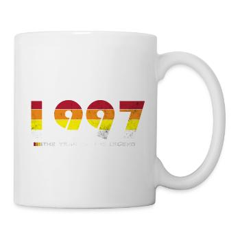 Millésime 1997 - L’année de la légende - Rétro 27 - Mug blanc - blanc - Droite