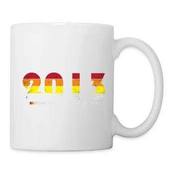 Vintage 2013 - The Year of the Legend - Retro 11 - Mug - white - Right