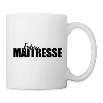 Future Maîtresse Cadeau Pour Maitresse D école - Mug blanc - blanc - Droite