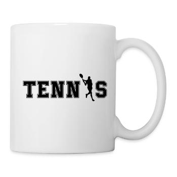 tennis - Tasse - Weiß - Rechts