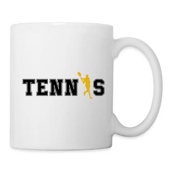 tennis - Tasse - Weiß - Rechts