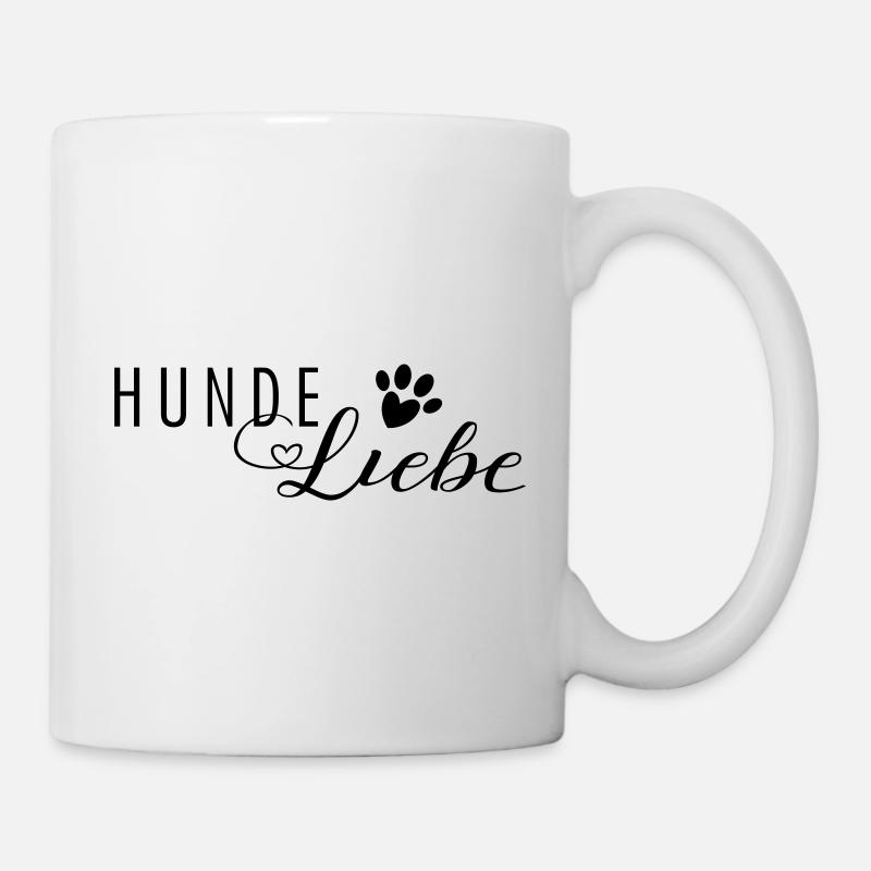 Dog love - Mug - white