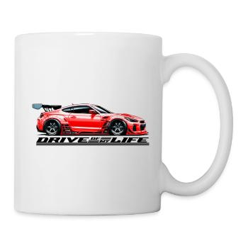 Rennwagen - Drive of my Life (Red-Edition) - Tasse - Weiß - Rechts