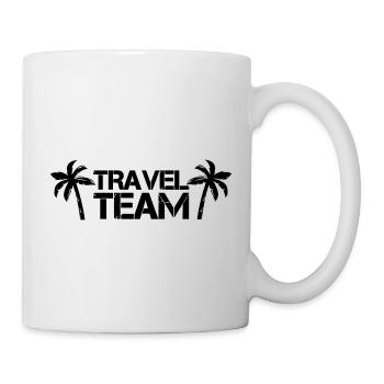 Équipe de voyage - Mug blanc - blanc - Droite