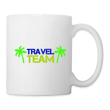 Équipe de voyage - Mug blanc - blanc - Droite