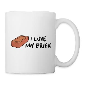 I Love My Brick - Father Jack - Mug - white - Right