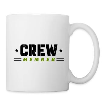 Membre d’équipage - Mug blanc - blanc - Droite