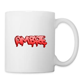 Graffiti Name Amber - Mug - white - Right