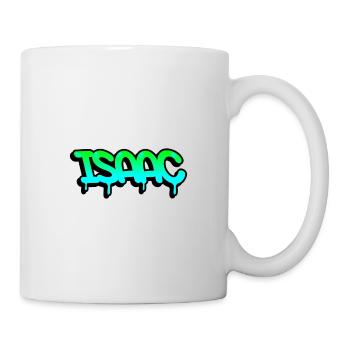 Graffiti First Name Isaac - Mug - white - Right