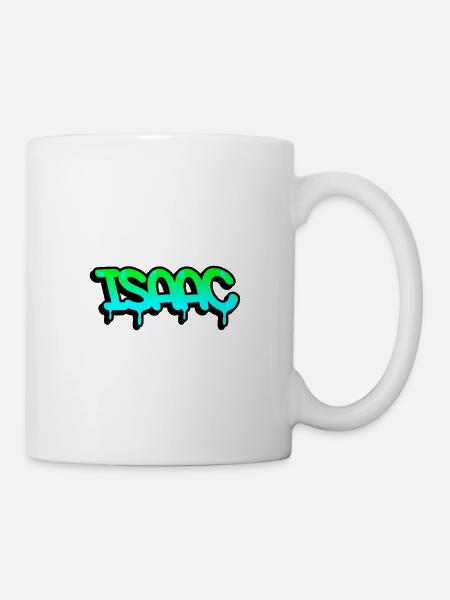 Graffiti First Name Isaac - Mug - white