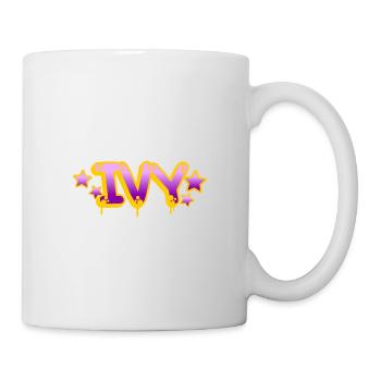 Graffiti prénom Ivy - Mug blanc - blanc - Droite
