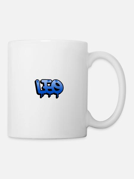 Graffiti prénom Léo - Mug blanc - blanc