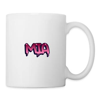 Graffiti prénom Mia - Mug blanc - blanc - Droite