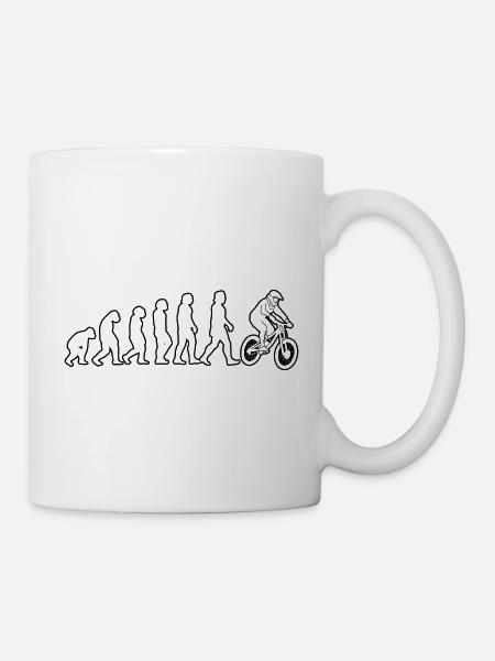 Fahrrad Radeln Radfahrer Fahrradfahrer Radfahren - Tasse - Weiß