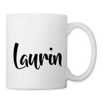 Name - Laurin - Mug - white - Right