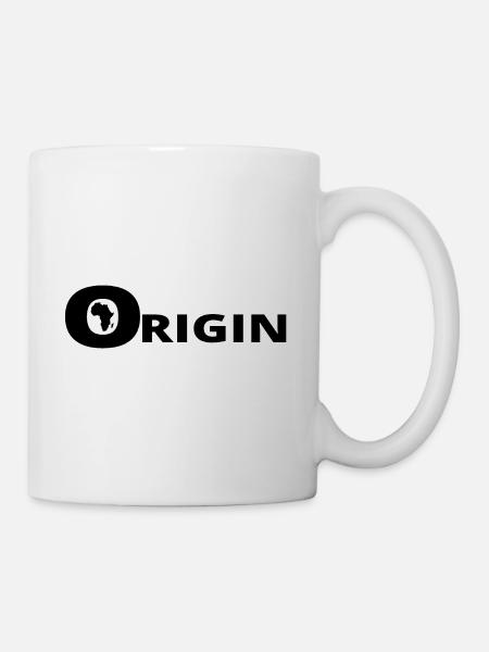 HERKUNFT AFRIKA - Tasse - Weiß