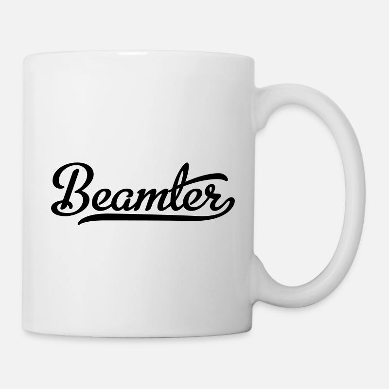 Beamter - Tasse - Weiß