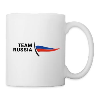 Team Russia - Tasse - Weiß - Rechts