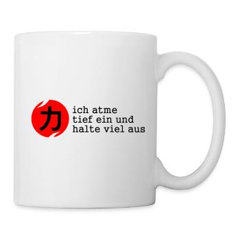Strength - Mental Shirt - Mug - white - Right
