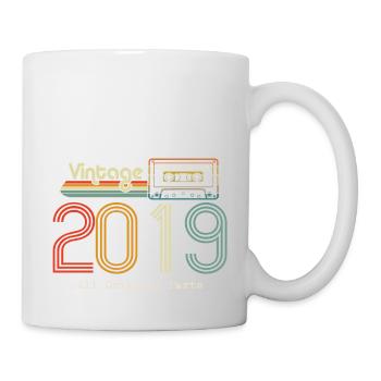 Original 2019 Vintage Vintage Retro Birthday - Mug - white - Right