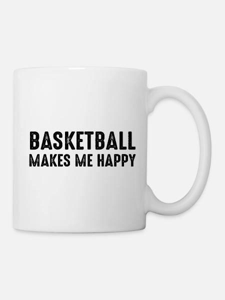 Basketball - Tasse - Weiß