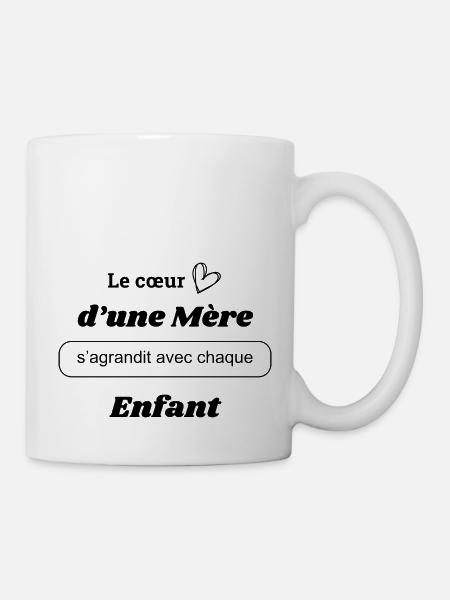 A Mother's Heart Grows - Mug - white