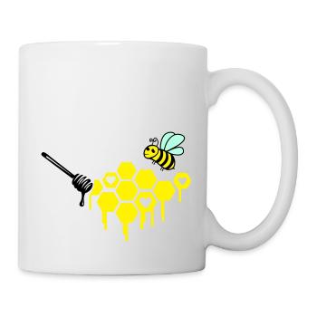imker - Tasse - Weiß - Rechts