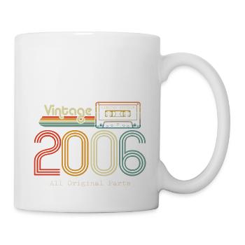 Original 2006 Vintage Vintage Retro Birthday - Mug - white - Right