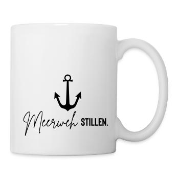 meerweh anker - Tasse - Weiß - Rechts