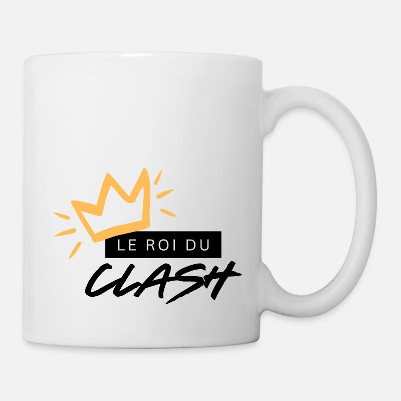 Le roi du clash - Mug blanc - blanc