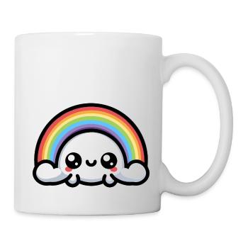 Kawaii Cute Rainbow - Mug - white - Right