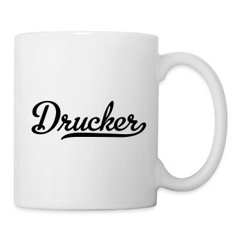 DRUCKER - Tasse - Weiß - Rechts