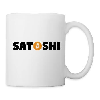Satoshi Nakamoto Blockchain Bitcoin - Mug - white - Right