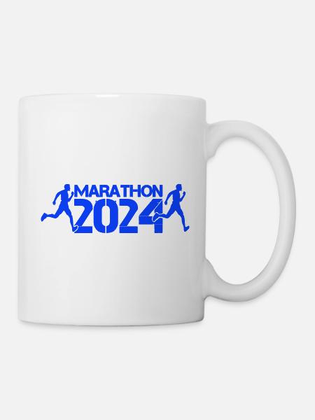 Marathon 2024 - Mug blanc - blanc